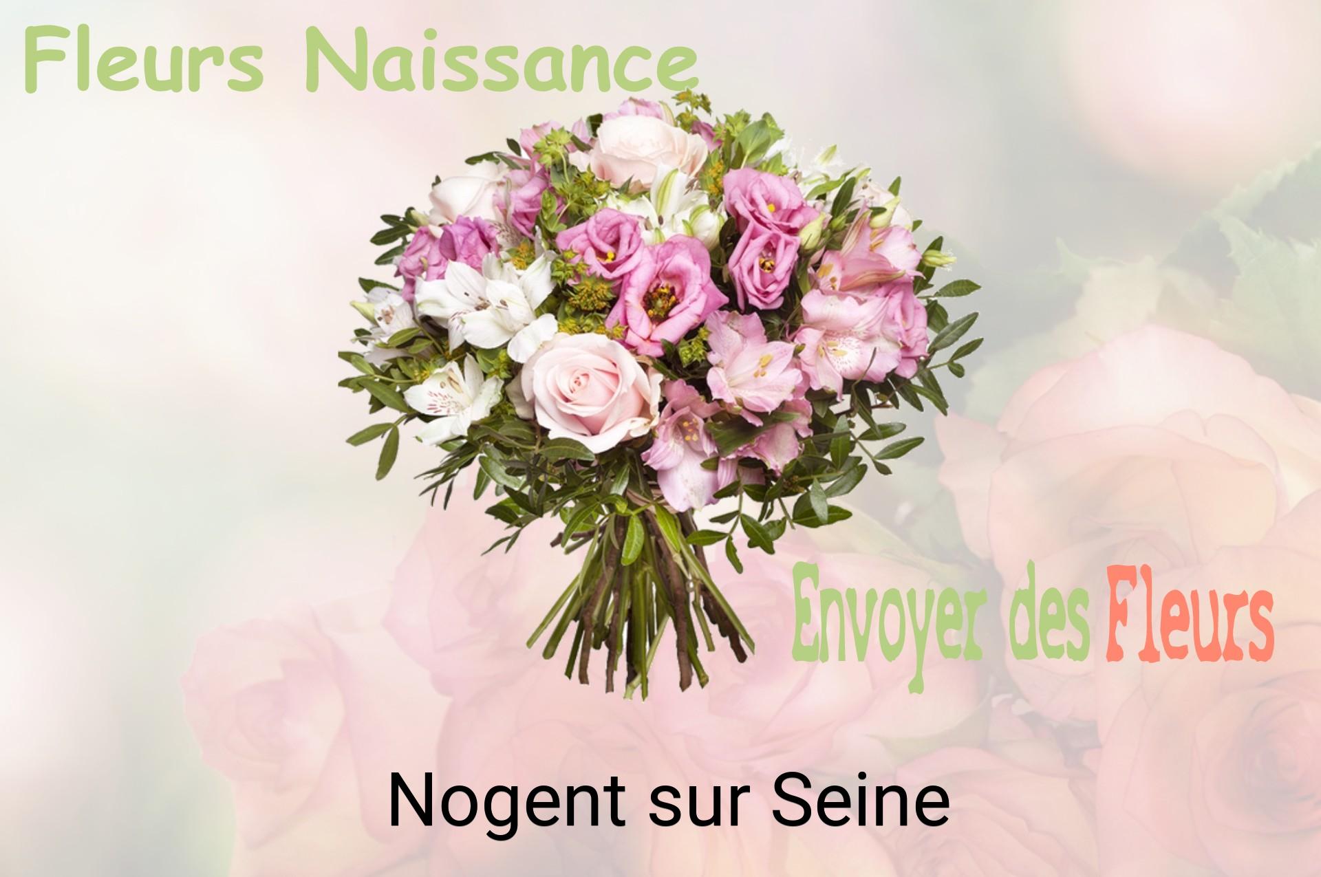 Bouquet de fleurs de naissance livré à Nogent-sur-Seine